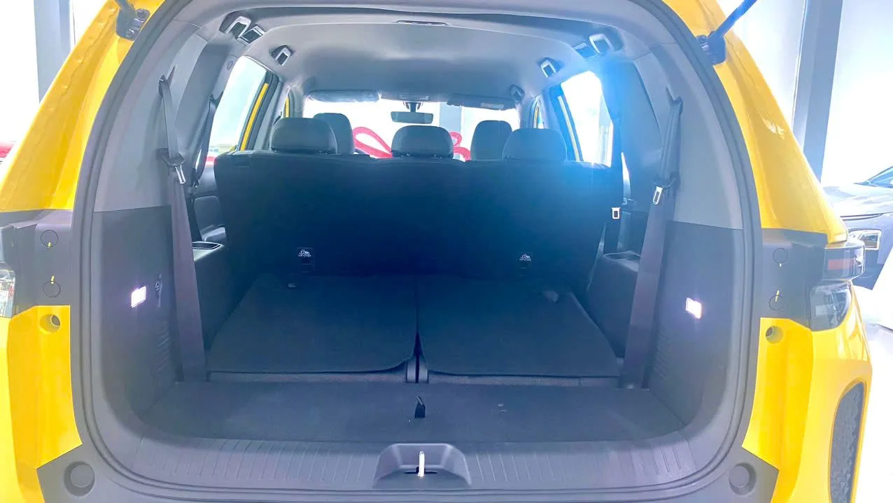 Khoang hành lý rộng rãi