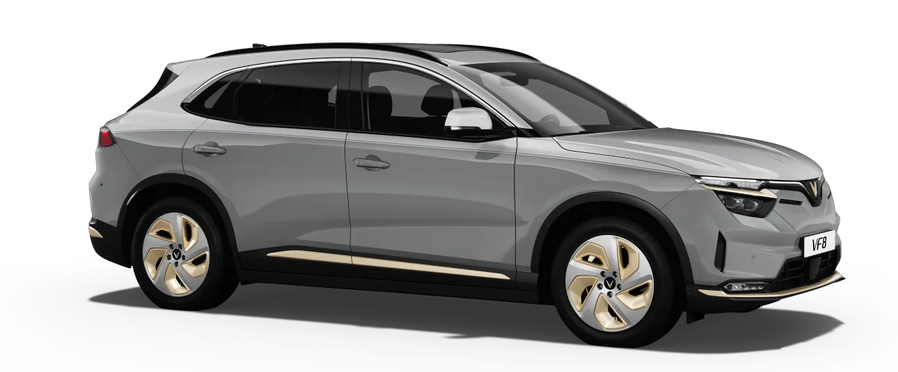 Màu sắc : Zenith Grey - Desat Silver Roof